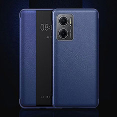 Funda de Cuero Cartera con Soporte Carcasa L01 para OnePlus Nord N300 5G Azul