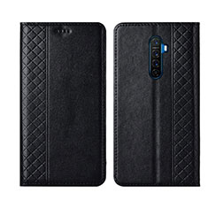 Funda de Cuero Cartera con Soporte Carcasa L01 para Realme X2 Pro Negro