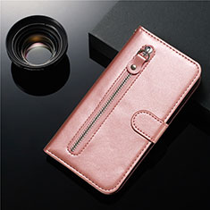 Funda de Cuero Cartera con Soporte Carcasa L01 para Samsung Galaxy S20 Plus 5G Oro Rosa