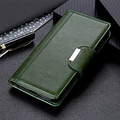 Funda de Cuero Cartera con Soporte Carcasa L01 para Samsung Galaxy S21 5G Verde