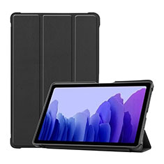 Funda de Cuero Cartera con Soporte Carcasa L01 para Samsung Galaxy Tab A7 Wi-Fi 10.4 SM-T500 Negro