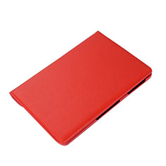 Funda de Cuero Cartera con Soporte Carcasa L01 para Samsung Galaxy Tab S6 Lite 10.4 SM-P610 Rojo