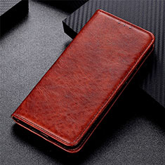 Funda de Cuero Cartera con Soporte Carcasa L01 para Vivo Y20 Marron