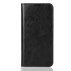 Funda de Cuero Cartera con Soporte Carcasa L01 para Xiaomi Mi 9 Lite Negro