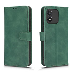 Funda de Cuero Cartera con Soporte Carcasa L01Z para Huawei Honor X5 Verde