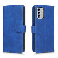 Funda de Cuero Cartera con Soporte Carcasa L01Z para Nokia G60 5G Azul