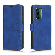 Funda de Cuero Cartera con Soporte Carcasa L01Z para Nokia XR21 Azul