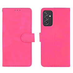 Funda de Cuero Cartera con Soporte Carcasa L01Z para Samsung Galaxy A05s Rosa Roja
