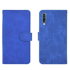 Funda de Cuero Cartera con Soporte Carcasa L01Z para Samsung Galaxy A30S Azul