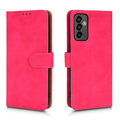Funda de Cuero Cartera con Soporte Carcasa L01Z para Samsung Galaxy M13 4G Rosa Roja
