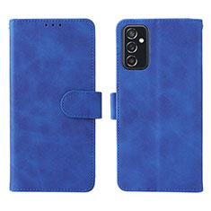 Funda de Cuero Cartera con Soporte Carcasa L01Z para Samsung Galaxy M52 5G Azul