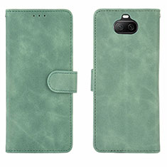 Funda de Cuero Cartera con Soporte Carcasa L01Z para Sony Xperia 8 Lite Verde