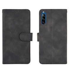 Funda de Cuero Cartera con Soporte Carcasa L01Z para Sony Xperia L4 Negro