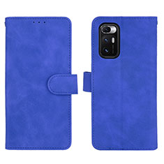 Funda de Cuero Cartera con Soporte Carcasa L01Z para Xiaomi Mix Fold 5G Azul