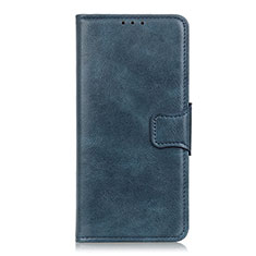 Funda de Cuero Cartera con Soporte Carcasa L02 para Apple iPhone 12 Mini Azul