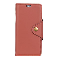 Funda de Cuero Cartera con Soporte Carcasa L02 para HTC U12 Life Marron