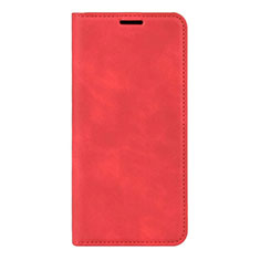 Funda de Cuero Cartera con Soporte Carcasa L02 para Huawei P40 Pro Rojo