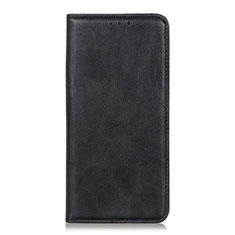 Funda de Cuero Cartera con Soporte Carcasa L02 para Samsung Galaxy A01 Core Negro