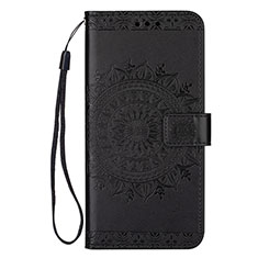 Funda de Cuero Cartera con Soporte Carcasa L02 para Samsung Galaxy S20 Negro