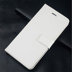 Funda de Cuero Cartera con Soporte Carcasa L02 para Xiaomi Mi 10 Pro Blanco