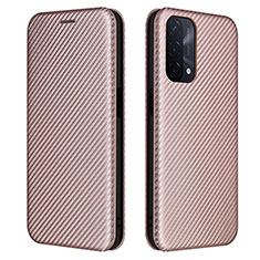 Funda de Cuero Cartera con Soporte Carcasa L02Z para OnePlus Nord N200 5G Oro Rosa