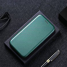 Funda de Cuero Cartera con Soporte Carcasa L02Z para Realme 10 Pro 5G Verde