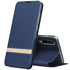 Funda de Cuero Cartera con Soporte Carcasa L03 para Huawei Honor 9X Pro Azul