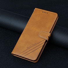 Funda de Cuero Cartera con Soporte Carcasa L03 para Motorola Moto Edge 20 Pro 5G Naranja