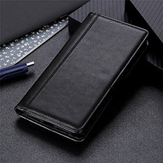 Funda de Cuero Cartera con Soporte Carcasa L03 para Motorola Moto G9 Power Negro