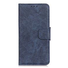 Funda de Cuero Cartera con Soporte Carcasa L03 para Samsung Galaxy Note 20 5G Azul