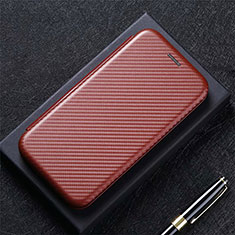 Funda de Cuero Cartera con Soporte Carcasa L03 para Samsung Galaxy S20 FE 5G Marron