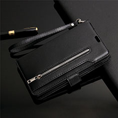 Funda de Cuero Cartera con Soporte Carcasa L03 para Samsung Galaxy S20 Ultra Negro