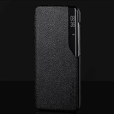 Funda de Cuero Cartera con Soporte Carcasa L03 para Xiaomi Mi 10 Negro