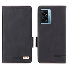 Funda de Cuero Cartera con Soporte Carcasa L03Z para OnePlus Nord N300 5G Negro