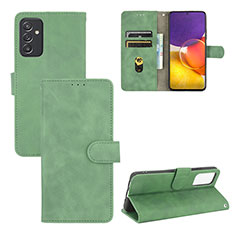 Funda de Cuero Cartera con Soporte Carcasa L03Z para Samsung Galaxy A54 5G Verde