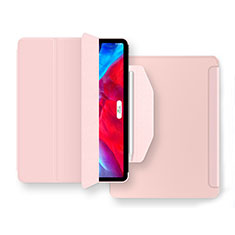 Funda de Cuero Cartera con Soporte Carcasa L04 para Apple New iPad Air 10.9 (2020) Rosa