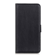 Funda de Cuero Cartera con Soporte Carcasa L04 para Oppo A32 Negro