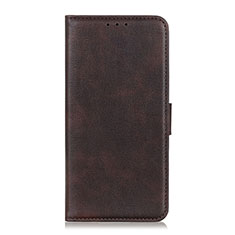 Funda de Cuero Cartera con Soporte Carcasa L04 para Oppo A53 Marron