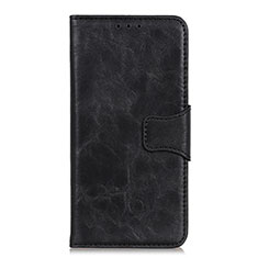 Funda de Cuero Cartera con Soporte Carcasa L04 para Oppo A91 Negro