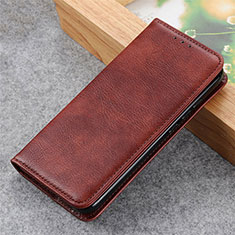 Funda de Cuero Cartera con Soporte Carcasa L04 para Samsung Galaxy S21 Plus 5G Marron