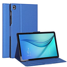 Funda de Cuero Cartera con Soporte Carcasa L04 para Samsung Galaxy Tab S5e Wi-Fi 10.5 SM-T720 Azul