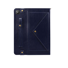 Funda de Cuero Cartera con Soporte Carcasa L04 para Samsung Galaxy Tab S6 Lite 10.4 SM-P610 Azul