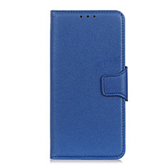 Funda de Cuero Cartera con Soporte Carcasa L04 para Xiaomi Redmi 9A Azul