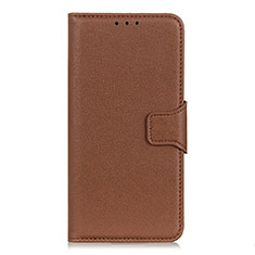 Funda de Cuero Cartera con Soporte Carcasa L04 para Xiaomi Redmi 9i Marron