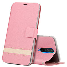 Funda de Cuero Cartera con Soporte Carcasa L04 para Xiaomi Redmi K30 4G Rosa