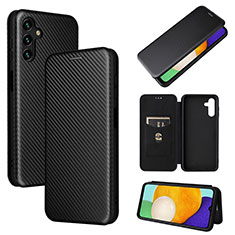 Funda de Cuero Cartera con Soporte Carcasa L04Z para Samsung Galaxy A04s Negro