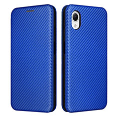 Funda de Cuero Cartera con Soporte Carcasa L04Z para Samsung Galaxy A23e 5G Azul