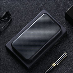 Funda de Cuero Cartera con Soporte Carcasa L04Z para Samsung Galaxy M53 5G Negro