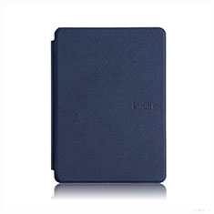 Funda de Cuero Cartera con Soporte Carcasa L05 para Amazon Kindle Paperwhite 6 inch Azul