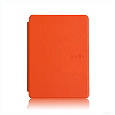 Funda de Cuero Cartera con Soporte Carcasa L05 para Amazon Kindle Paperwhite 6 inch Naranja